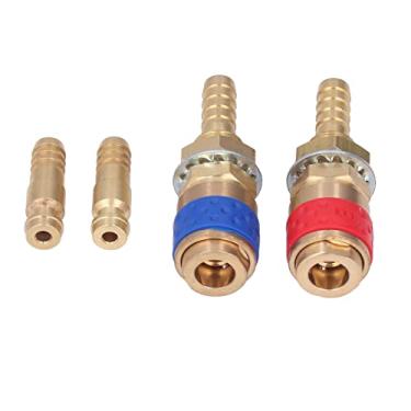 Imagem de Conector Rápido de Soldagem M8 B Encaixe para Adaptador de Mangueira Co MIG TIG