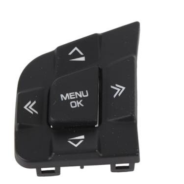 Imagem de Guarnição Preta Decoração do Volante de 2 Pces para o Esporte 2015-2019, Capa Abs do Lado Esquerdo