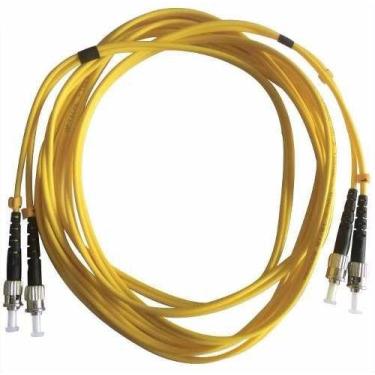 Imagem de Cabo de Rede Óptico Duplex Multimodo ST/ST MM 50/125µm - Amarelo 2,5 M