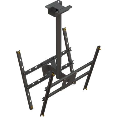 Imagem de Suporte TV Duplo Teto 27 a 65 Multiforma MFTX21 Preto