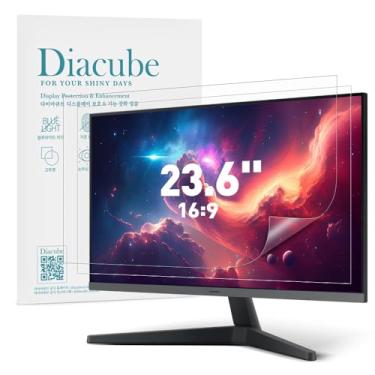 Imagem de Diacube Pacote com 2 protetores de tela com bloqueio de luz azul de 23,6 polegadas 16:9 para computador widescreen Desktop PC LED monitor e laptop - Proteção para os olhos | Anti-UV | Anti-reflexo