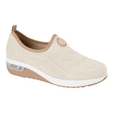 Imagem de Tênis Feminino Modare Slip On UltraConforto Off White 35