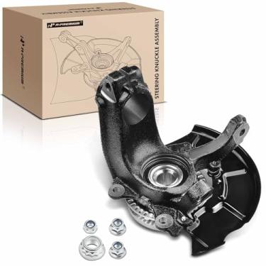 Imagem de A-Premium Conjunto de junta de direção dianteira direita e cubo de rolamento de roda compatível com Volkswagen Jetta 1999-2005, Golf 2000-2007, Beetle 1999-2010, Beetle Cabrio 2010, lado do passageiro