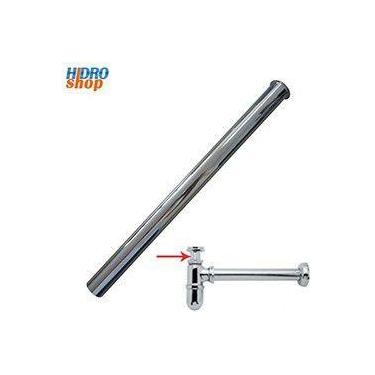 Imagem de Tubo Entrada Longo Sifão Deca Lavatório Cromado 30cm - 4204153