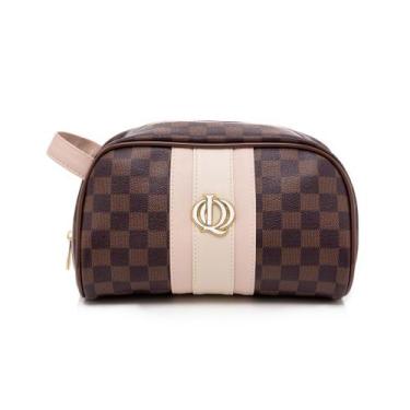 Imagem de Necessaire Viagem Lequiqui York - Marrom