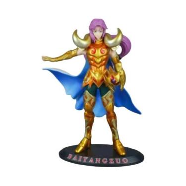 Imagem de Novo Funko POP Saint Seiya 12 Constellations Handwork Toy PVC Caixa Fi