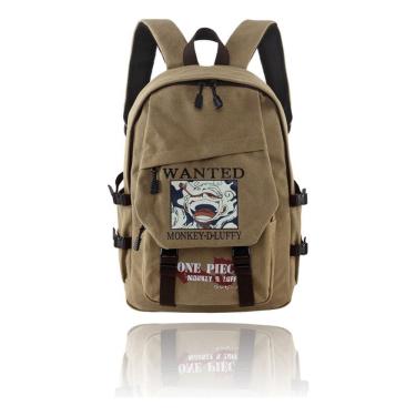 Imagem de Mochila de lona, anime, desenho animado, laptop de 14 polegadas, gênero neutro