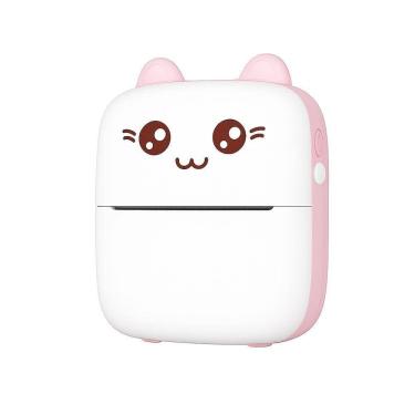 Imagem de Impressora Térmica Portátil Sem Fio - Android E Ios - Rosa