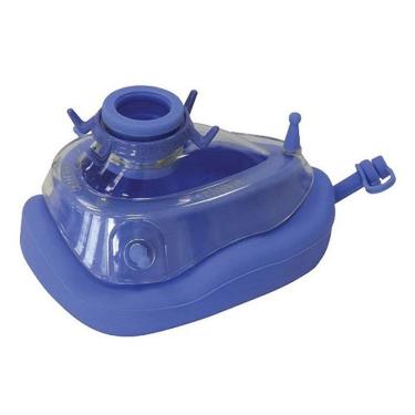 Imagem de Máscara vni epap anestesia coxim inflável azul autoclavável