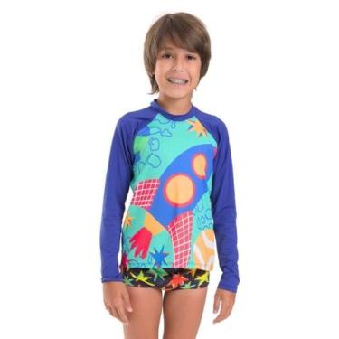 Imagem de Conjunto UV Masculino Infantil Solenza Moda Praia - Siolenza, 3