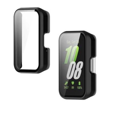 Imagem de Capa Case Protetora de Tela Compatível com Samsung Galaxy Fit 3, Fit3 (Preto)