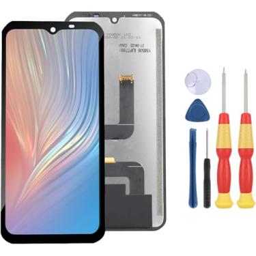 Imagem de SiuVorZhi Tela LCD compatível com DOOGEE S88 Pro/S88 Plus Display LCD Touch Screen Peças de reposição de reparo com ferramentas.