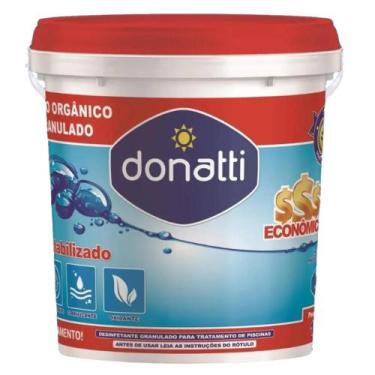 Imagem de Cloro Orgânico Granulado Econômico Donatti - 10 Kg
