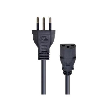 Imagem de Cabo De Força Tripolar Para Fonte 3x0,50 Mm 250v - 0,5m (10 Un) - PC /