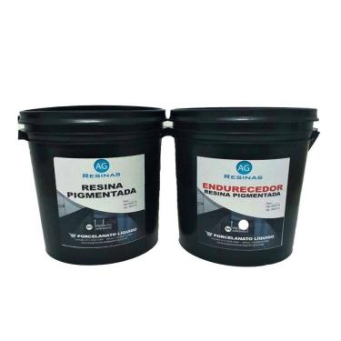 Imagem de Resina Epóxi + Endurecedor Porcelanato Líquido 4 Kg