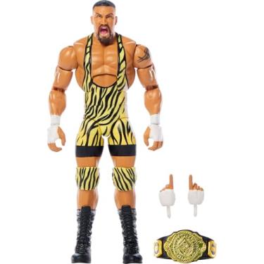 Imagem de Mattel WWE Elite Action Figure & Accessories, Series #119, 6-inch Collectible Bron Breaker with 25 Articulation Points & Swappable Hands