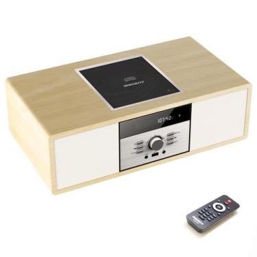 Imagem de Sistema estéreo Bluetooth WISCENT Nostalgic Vintage Micro HiFi