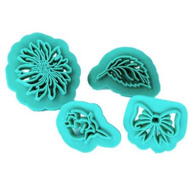 Imagem de Marcador de laços e flores 4pçs - gmezn679