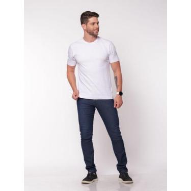 Imagem de Calça Masculina Jeans slim com elastano 7877 Jeans Elastano - macaw, J