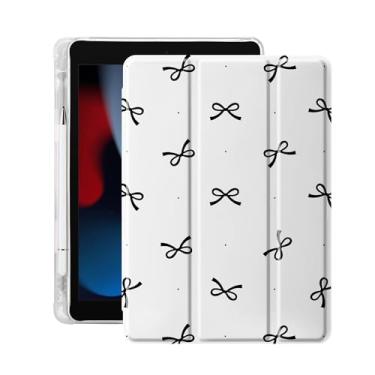 Imagem de Idocolors Capa para iPad de 11 polegadas (chip A16) 2025 geração 11ª/iPad 11 polegadas 2022 10ª geração, suporte de lápis embutido com capa traseira de TPU macio à prova de choque despertar/hibernar