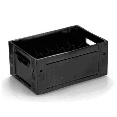 Imagem de Contentor Plástico 24 Garrafas 300Ml Preto - ELDORADO