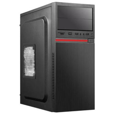 Imagem de Gabinete Pc Atx Xway 01125 Com Fonte 500w E Cooler Fan 120mm, Branco