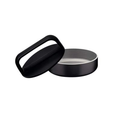 Imagem de Kit Modelador e Prensador de Hambúrguer Black Burguer Plástico/Alumíni