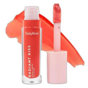Imagem de Gloss Labial Ruby Rose Radiant Kiss Rk10 Hb-L6400-1