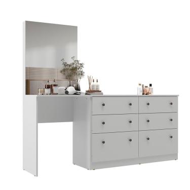 Imagem de Penteadeira Maitê Móveis Sul - 5527 - Branco