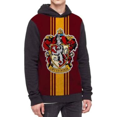 Imagem de Moletom Com Capuz Harry Potter Ref:397 - smoke, Preto, G