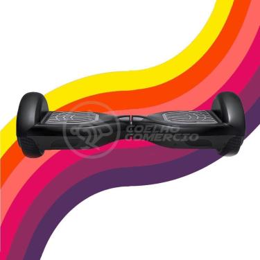 Imagem de Hoverboard Infantil Skate Elétrico Bluetooth - Preto Nº50