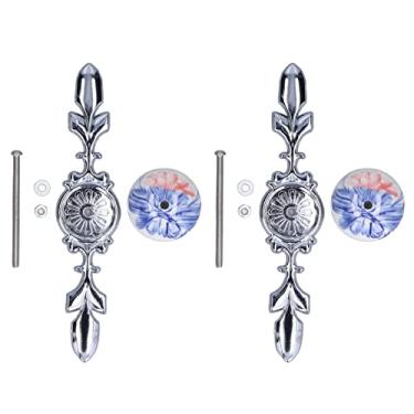 Imagem de Maçanetas de Porta de Armário de Cerâmica 2 Tamanhos, Maçanetas de Cerâmica, Estilo Simples e Moderno, Pintadas à Mão, de Cerâmica (#1)