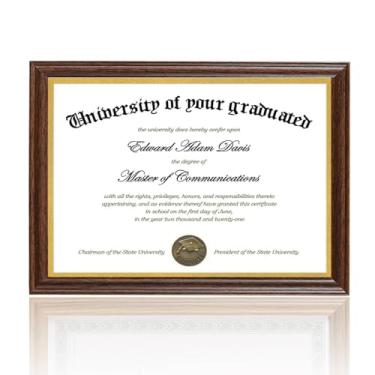 Imagem de Pacote com 3 molduras de certificado com tela de 21,6 cm x 28 cm (tamanho A4), vidro transparente, ideal para diplomas, documentos, prêmios e obras de arte, suporte de parede ou exibição de mesa