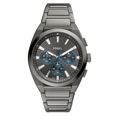 Imagem de Relógio Fossil Masculino Everett Grafite - FS6107/1PN Relógio Fossil Masculino Everett - FS6107/1PN-Masculino