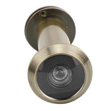 Imagem de Visor da Porta de Segurança Anti-roubo ângulo de Visão de 220 Graus Com Capa Traseira para Uso Doméstico (Estendido 16mm, abertura 16-23, espessura da porta)