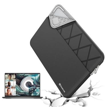Imagem de Smatree Capa para laptop de 13,3 polegadas Dell Pro 13 Plus pb13250 ou 2 em 1, capa com bolso, zíper YKK, design patenteado à prova de choque (E450)