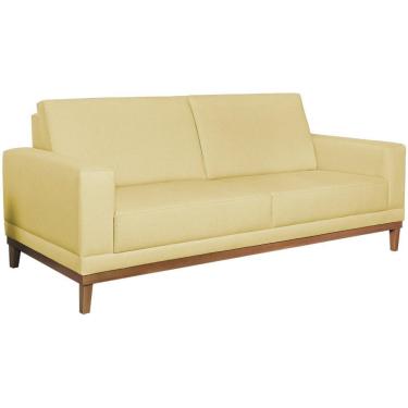 Imagem de Sofa 3 Lugares 180 Cm Crons Suede Bege Vazzano Bege