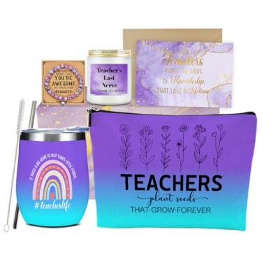 Imagem de SAPEYKR Presentes de agradecimento de professores, presentes para professores, aniversário, Natal, presente de agradecimento para mulheres, música, dança, ciência, professor, conselheiro, copo de
