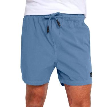 Imagem de Short Calvin Klein Jeans Sarja Masculino Color Elastic Azul Médio-Masculino