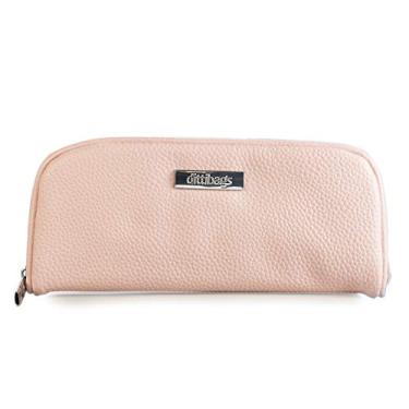 Imagem de DittiBags Capa skinny - Pequena carteira de viagem diabética para caneta de insulina, caneta, documento de identificação com foto e cartões de crédito com dois bolsos adicionais, rosa