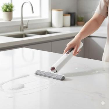 Imagem de Mini Rodo Mop para Limpeza – Esfregão Compacto para Pia, Cozinha e Superfícies – Fácil de Usar, Leve e Prático – Modelo MAX7706