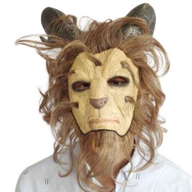 Imagem de Máscara de látex: belezas e feras para fantasia de carnaval de Hallowe