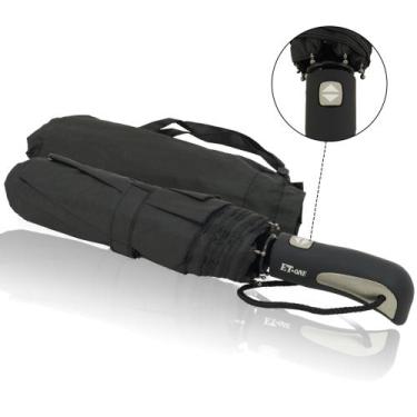 Imagem de Guarda chuva Grande Abre e Fecha Automático Contra Vento Reforçado Has