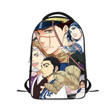 Imagem de Mochila Gold Kamui Kids School Bag 3D Print Oxford 24x12x30cm