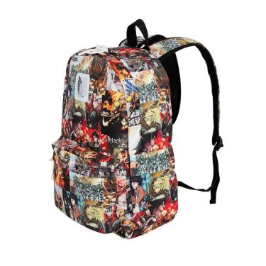 Imagem de Mochila Attacks on Titans Levis Ackermans Cartoon Kids