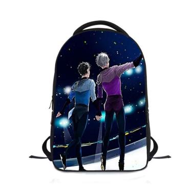 Imagem de Mochila escolar infantil YURI on ICE com impressão 3D Oxford