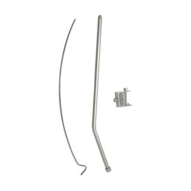 Imagem de Aymzbd Suporte dobrável para lanterna, ideal para mesa, barraca ou camping, Seção Prata 1