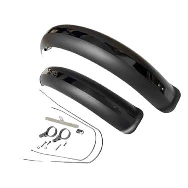 Imagem de Para-lamas de bicicleta 20/26" X4.0, conjunto de para-lamas para pneus largos, para bicicletas dobráveis ​​de neve, elétricas, MTB, BMX e ciclismo.(26-inch)