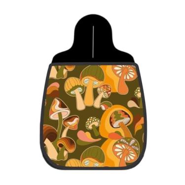 Imagem de Lixeira De Carro Organizador Cogumelos Retro 70s