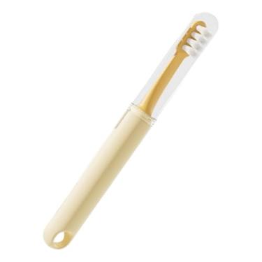 Imagem de Escovas de dentes para cães, cerdas delicadas de cabeça dupla de silicone, ferramenta de limpeza antiderrapante, escova de dentes para cães pequenos, para amigos da família, animais de estimação